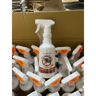 除蚤靈 跳蚤專用 500ml 純植物配方 苦楝油 植物主義 清除跳蚤專用 除蚤 驅蟲 跳蚤藥 寵物, 植物主義 除蚤靈, 1個