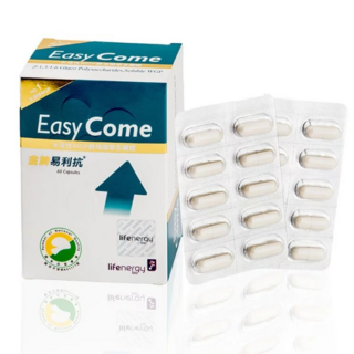 生機生技 金牌易利抗 WGP酵母葡聚多醣體, 1個, 1盒(60粒/盒)