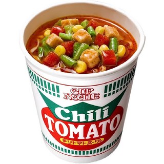 [닛신] 닛신 컵누들 칠리 토마토 일본 컵라면 1박스