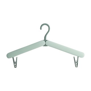 비케이라인 여행용 접이식 건조대 옷걸이, 그린, 2개