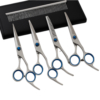 하루로그 스테인리스 애견미용가위 강아지