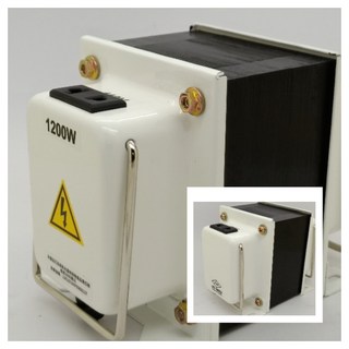 JOSHIN專利變壓器110V轉220V雙向升降壓攜帶式變壓器1200W(附電源線 過載保護器), 變壓器1200w, 1個