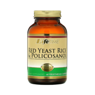 라이프타임 홍국 폴리코사놀 25mg 60정 쌀발효추출물, 1개