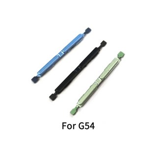 Motorola G54용 볼륨 업 다운 측면 버튼 키 수리 부품, 03 For G54 Green