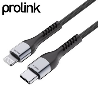 프로링크 PF444A-0050 USB-C - MFi 라이트닝 케이블 0.5m, 1개