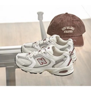 뉴발란스 남자 운동화 530 화이트 마룬 발편한 런닝화 키높이신발 편한신발 러닝화