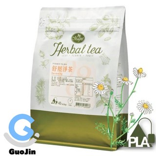 國金餐飲 曼寧花草茶 舒壓淨茶 洋甘菊複方茶包 (2公克*40入), 1個