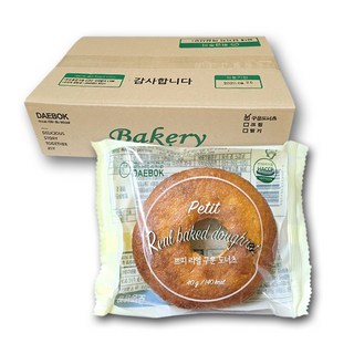 [대복] 쁘띠 리얼구운 도너츠 40g, 25개
