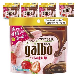 meiji 明治 Galbo草莓巧酥可可球, 8個, 58g