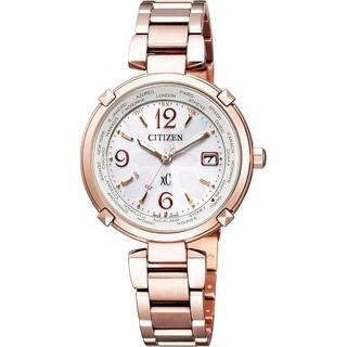 시티즌 여성시계 크로스시 EC1047-57A 에코드라이브 전파시계 티타늄 해피플라이트
