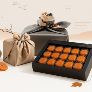 [오늘온] 청도 반건시 1+1 곶감 선물세트 (GAP인증) 명절 선물세트, 1세트, 대과 24개 1.6KG