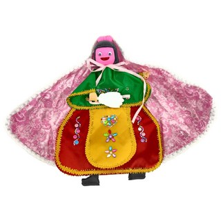 A-ONE 匯旺 日本女孩 可愛披風布袋戲偶, 1種, 1個