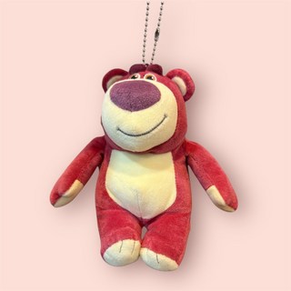 凱蒂日式精品 玩具總動員 Lotso 熊抱哥吊飾 Toy Story 絨毛娃娃 可愛吊掛娃娃, 1個