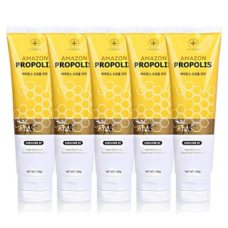 아마존스 프로폴 치약, 180g, 5개