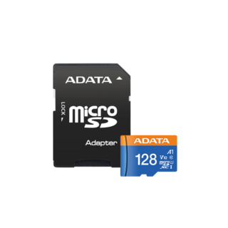 威剛 ADATA 128GB microSDXC UHS-I A1 C10 記憶卡 監視器 行車記錄器專用, 1個