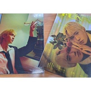 姜典2023年11月『FUNNY雜誌』拆售小卡/小海報，奇蹟kiseki dear to me 陳艾CP珍藏版, 雜誌+小海報 B版