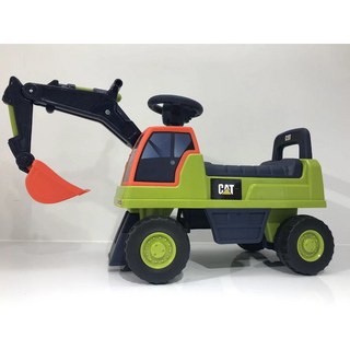 淘氣寶貝 兒童滑行車 扭扭車 1669新品大號 挖掘機 帶音樂燈光 可坐可騎, 挖土機 綠色, 1個