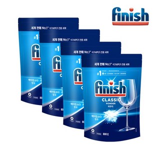 파우더 식기세척기 전용세제 리필 800g x4개, 없음, 4개