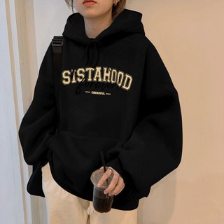 冬季帽T 韓版衛衣 連帽長袖上衣 情侶裝 慵懶風寬鬆上衣