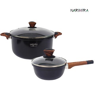 대리석 IH 냄비 2종세트, 대리석20양+22전