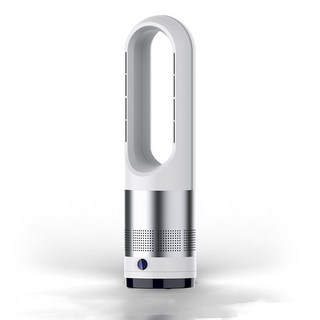 無葉風扇 循環扇 陶瓷速暖 廣角搖頭 80度擺頭 台灣本地出貨, 18銀白