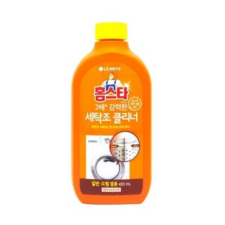 엘지 홈스타 세탁조 클리너 450ml / 드럼 통돌이 세탁기 살균 청소 냄새제거, 1개