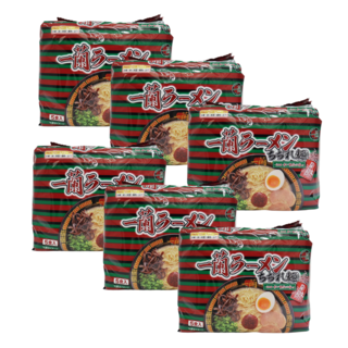 이치란 라멘 치지레면 특제 빨간 비법 가루 포함 5개입