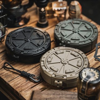 아담아웃도어 밀리터리 모기향 케이스 캠핑 모기향거치대 모기향케이스 모기향홀더, 블랙