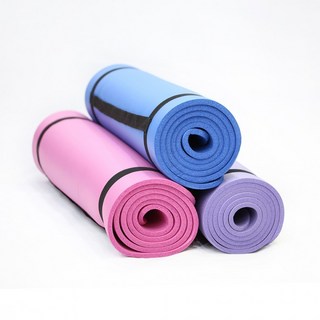 제이엘 홈트 요가매트 10mm 1+1 세트, 퍼플, 2개