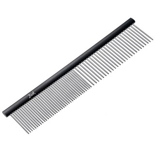 밤돌이네 반려동물 듀얼 콤 브러쉬, 블랙 - 19X4cm, 1개