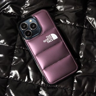 適用iPhone17ProMax羽絨冬季新款蘋果16手機殼個性簡約15歐美風14, 1個, 【羽絨服】北潮紫色iphone 14pro