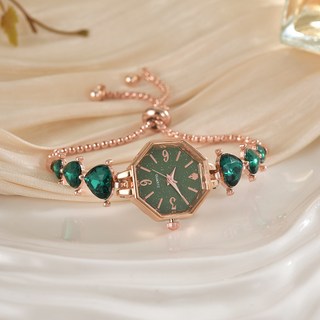 女表 手鍊女式 石英手錶 抽拉式 輕奢時尚氣質