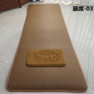 사계절 등나무 매트 108배 방석 불교 두꺼운 명상 기도 스님 대형, 1개, C_등나무 의자-03
