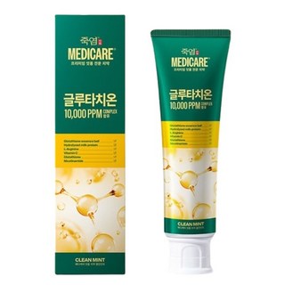 메디케어 글루타치온 잇몸 치약 클린민트, 3개