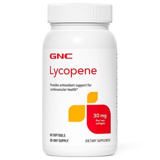 GNC 健安喜 茄紅素 30毫克 軟膠囊, 1個