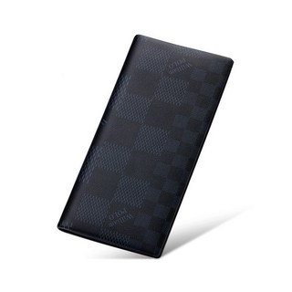 【William POLO】男士真皮長款皮夾 多功能大容量錢包 商務休閒黑色款