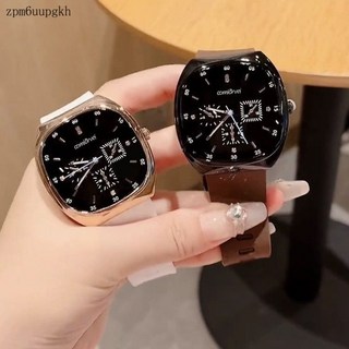 手錶女款學生輕奢小眾2025新款初高中方形時尚大錶盤女士手錶防水