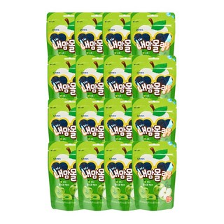 크라운 내맘몰랑쏘옥 젤리 청사과맛, 50g, 16개