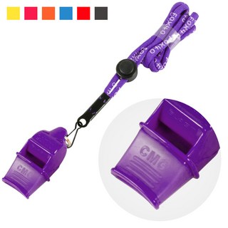 폭스 호각 소닉 블라스트 ( 줄포함 ), 블랙, 1개