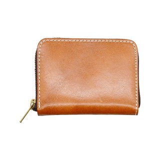 真皮植鞣革手工短夾 方包 皮夾 卡夾 牛皮 送禮 男用 女用