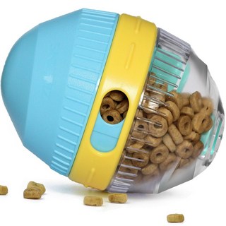 스니피즈 거위알 강아지 소리나는 노즈워크 간식 장난감 공, 1개, 혼합색상