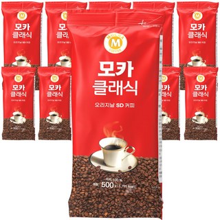 모카 클래식 오리지날 SD커피 500g 12개 커피가루