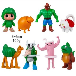 이탈리아 Brainrot 귀여운 피규어 세트 Tung Sahur Tralalero Tralala 만화 그림 장난감 Kawaii 장식 크리스마스 선물, 8pcs set style 23