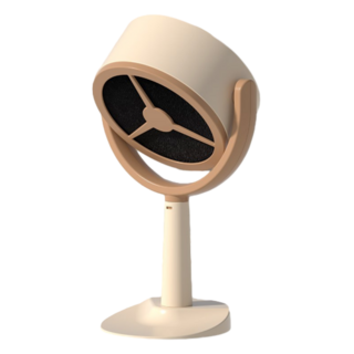 골드앤우드 휴대용 미니 이동식 가정 주방 냄새 연기 흡입 테이블 레인지 캠핑용 후드, 베이지