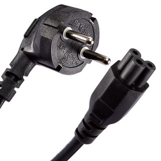 삼정 국산 AC 전원케이블의 단단한 크로바 코드 연결부 