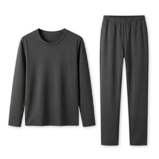 바디스윗 주니어 남아용 보온 라운드넥 내의 세트