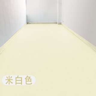 耐磨地坪漆，環保無毒，快速防塵，施工便捷，即刷即用, 米白色地坪漆【三合一主漆】1KG=3坪, 4kg, 1個