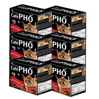 Cafe PHO 카페포 믹스커피 9T/6개 베트남 수입커피, 24g, 9개입, 6개