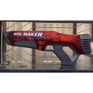 全自動電動水槍 電光版 冰爆水槍 兒童電動玩具 水上遊戲, 【紅色感應吸水版】冰爆大號電動水槍, 1個