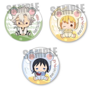 鬼滅之刃 老鼠Q版徽章 別針 胸章 不死川實彌/我妻善逸/富岡義勇 日版現貨